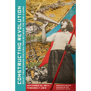 Constructing Revolution exhibition poster.