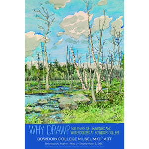 Why Draw exhibition poster.