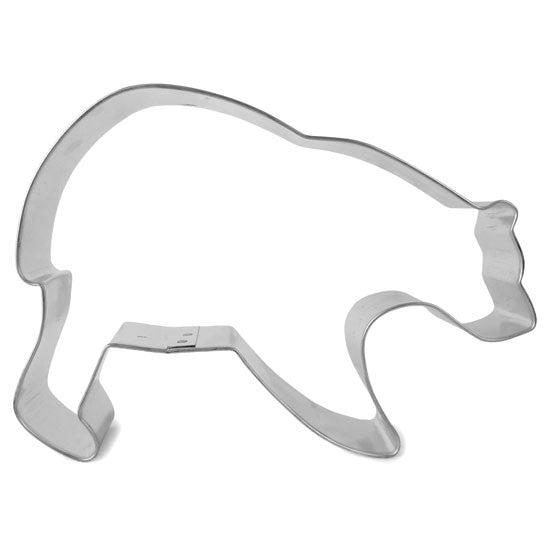 Bear-shaped cookie cutter.