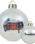 Both sides of Mass Hall art bulb ornament