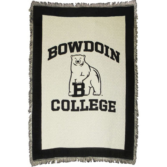 Bowdoin Polar Bear Throw Blanket