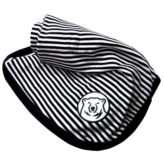 Black & White Striped Baby Blanket