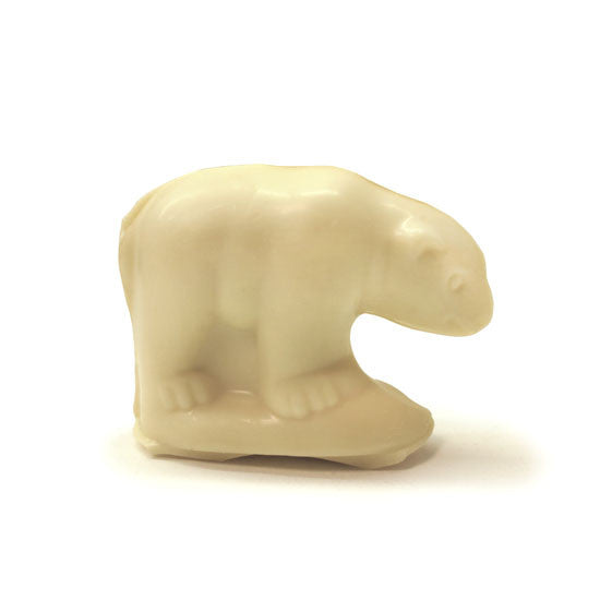 White chocolate polar bear.