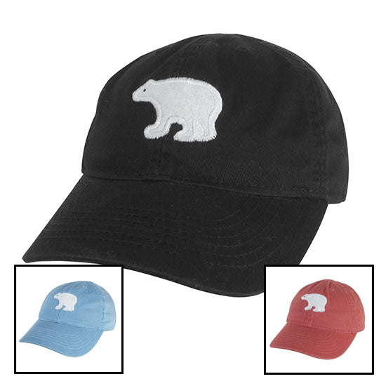Toddler Hat with Felt Polar Bear from Legacy