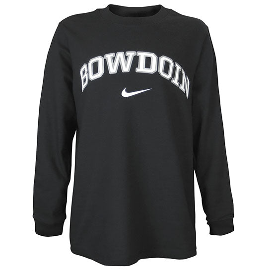 Youth Bowdoin Core Long-Sleeved Tee from Nike
