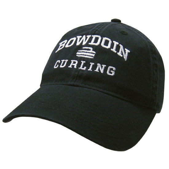 Bowdoin Curling Sports Logo Hat