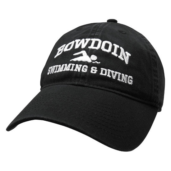 Bowdoin Swimming & Diving Sports Logo Hat