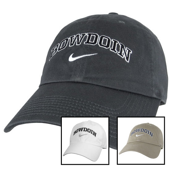 Campus Cap with Bowdoin & Swoosh from Nike