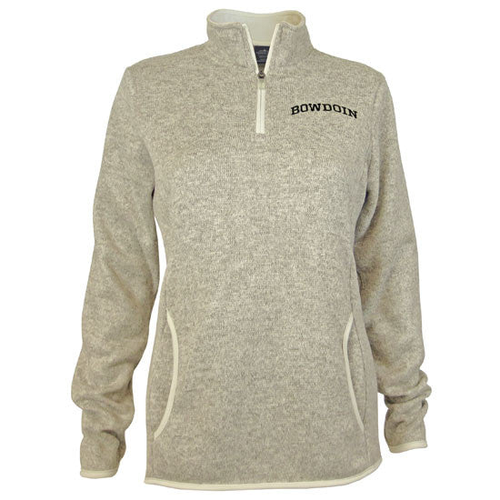 Women's Heathered Fleece Pullover from Charles River