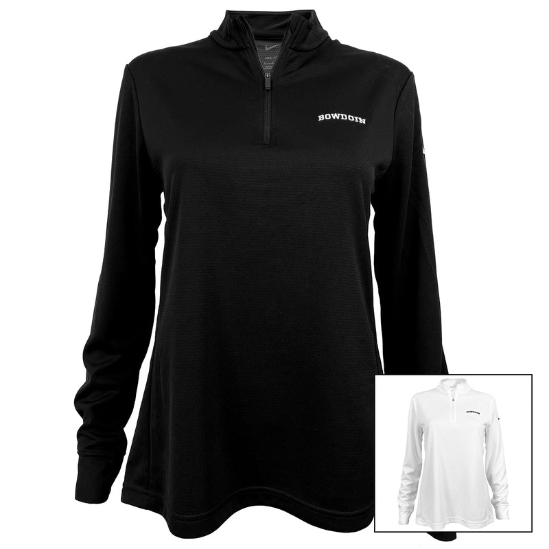 DriFIT UV Victory Women's 1/2Zip from Nike The Bowdoin Store