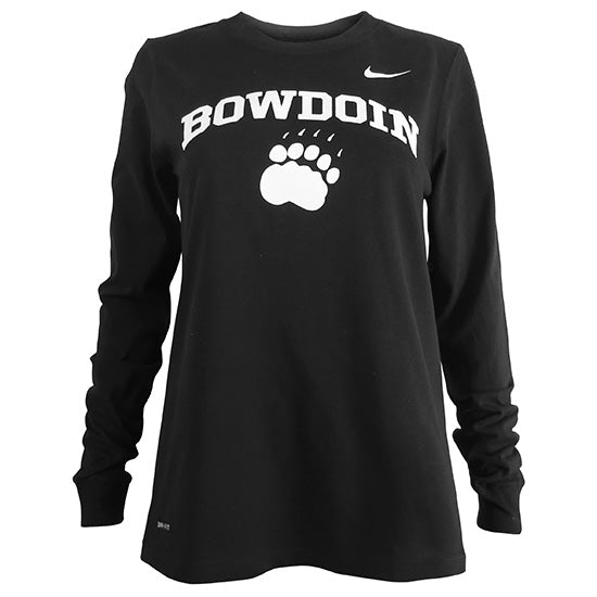 Women's Dri-Fit Cotton Long-Sleeved Tee from Nike