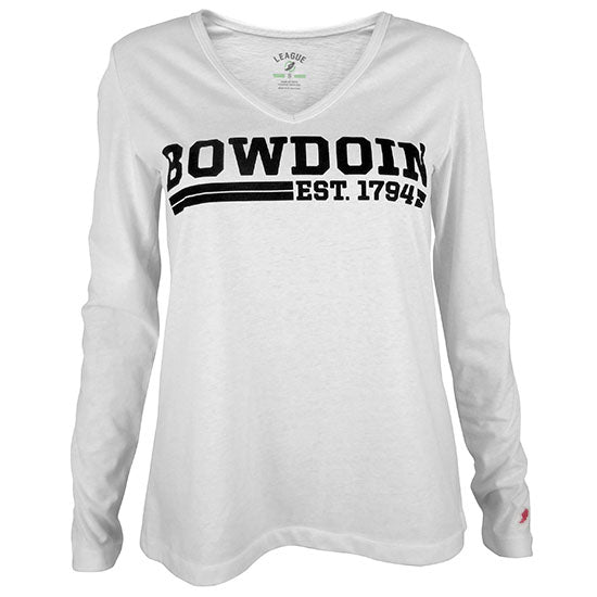 Women's Re-Spin Long-Sleeved V-Neck from League