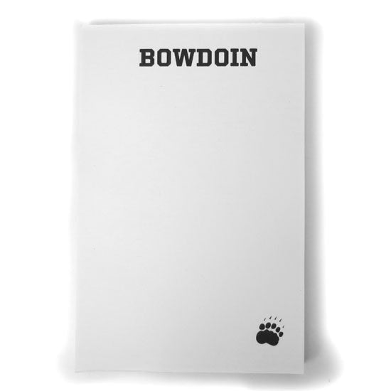 Bowdoin Notepad
