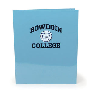 Laminated Bowdoin Folder