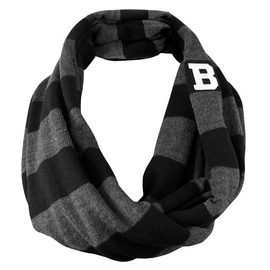 Cascade Striped Infinity Scarf from Logofit