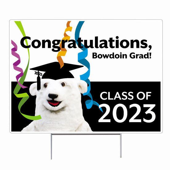 Bowdoin Class of 2023 Lawn Sign