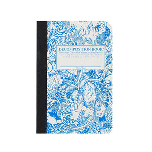 Pocket-sized tapebound Decomposition book with sea creatures on cover.