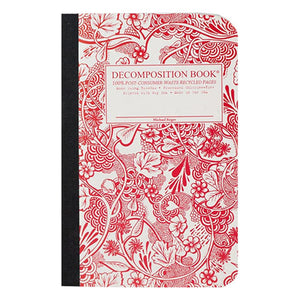 Pocket Decomposition Book with red plants.