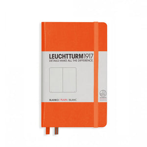 Orange pocket notebook