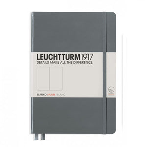 Medium notebook in anthracite grey