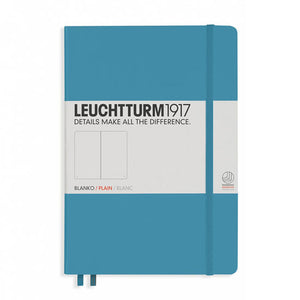 Medium notebook in Nordic blue