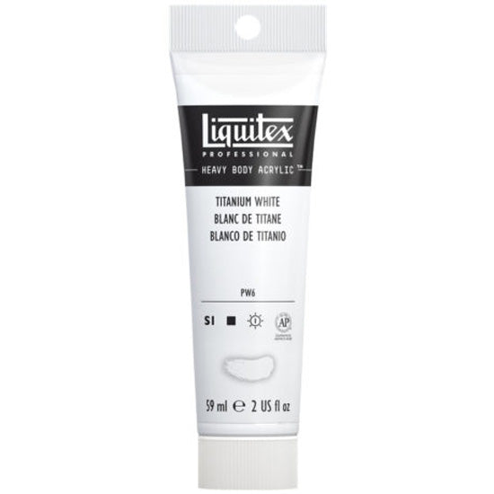 A tube of Liquitex Heavy Body Acrylic paint.