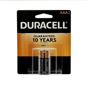 2-pack of AAA Duracell batteries.