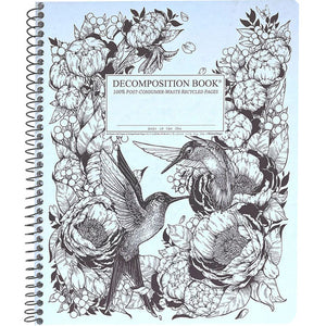 Hummingbirds XL Decomposition Book