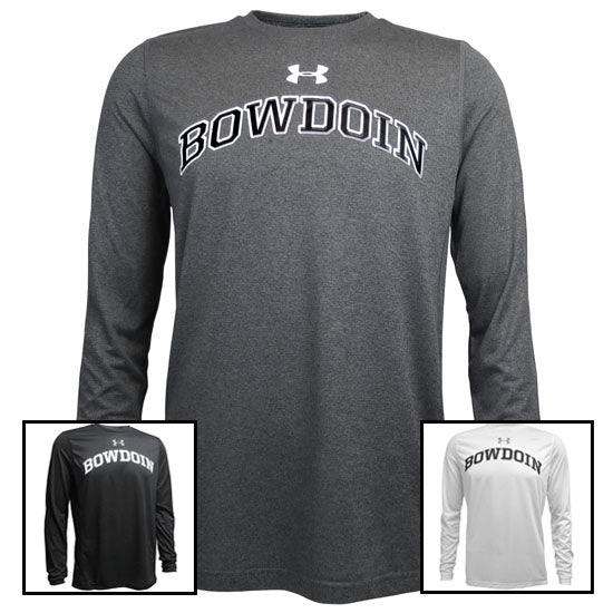 Long-Sleeved Tech Tee with Arched Bowdoin from Under Armour