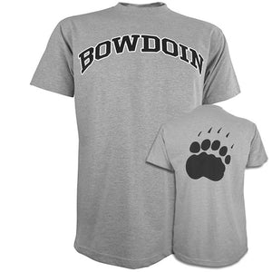 Front and back sides of Everest Sustainable Paw Back Tee.