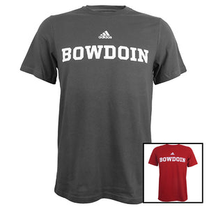 Gray and red Bowdoin Amplifier tees